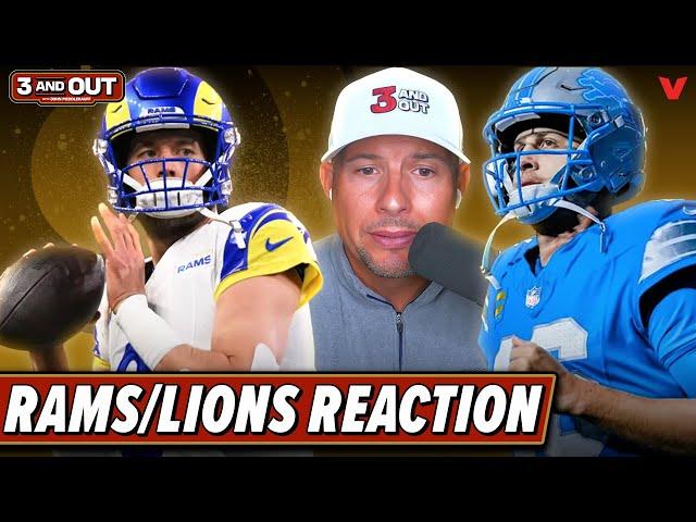 Detroit Lions OT win vs Los Angeles Rams, Tom Brady's rough TV debut, NFL Week 1 reactions | 3 & Out