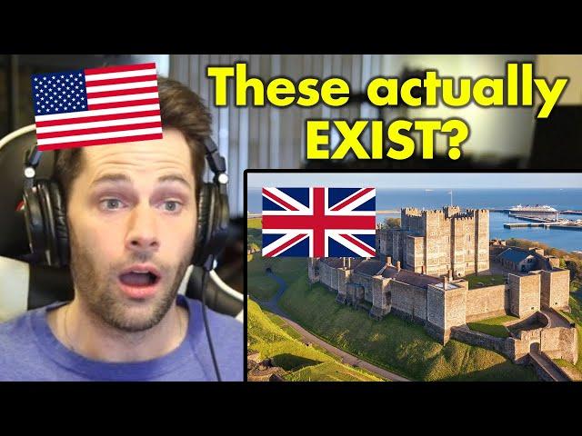 American Reacts to England's Greatest Castles