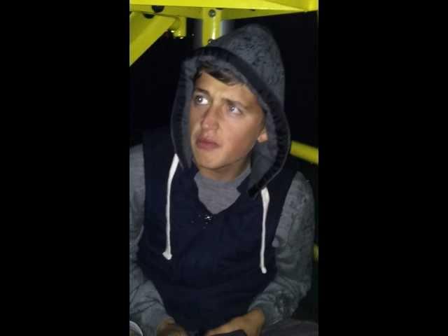 Tom derbyshire with a rare disease of swearing