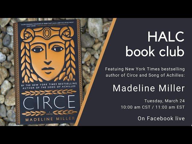 Circe: Virtual book club with Madeline Miller