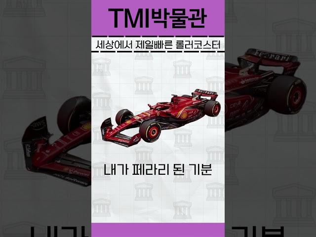 세상에서 제일빠른 롤러코스터#두바이#페라리월드#페라리#F1#유머#재밌는영상#TMI박물관#TMI#롤러코스터#놀이기구#이주예