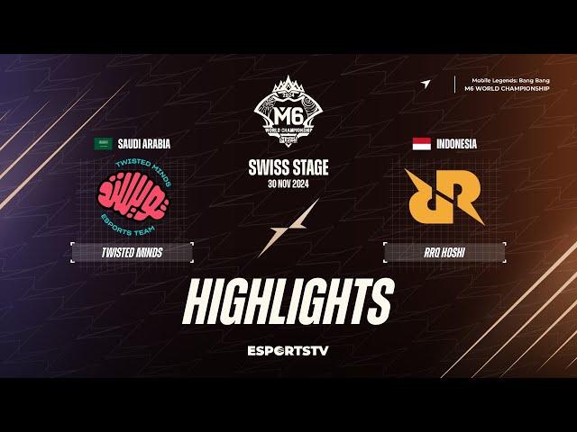 Twisted Minds vs RRQ Hoshi HIGHLIGHTS M6 World Championship | RRQ vs TW ESPORTSTV