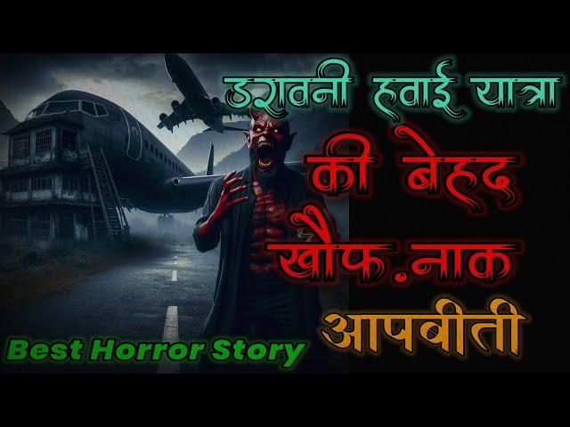 हवाई यात्रा की डरावनी दिल दहला देने वाली आपबीती।Real Horror Experience of Delhi Flight #horrorstory