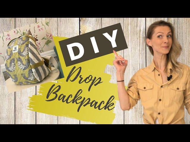 HANDMADE DROP BACKPACK   / DAMLA SIRT ÇANTASI / РЮКЗАК-КАПЕЛЬКА СВОИМИ РУКАМИ (Diy Sewing Tutorial)