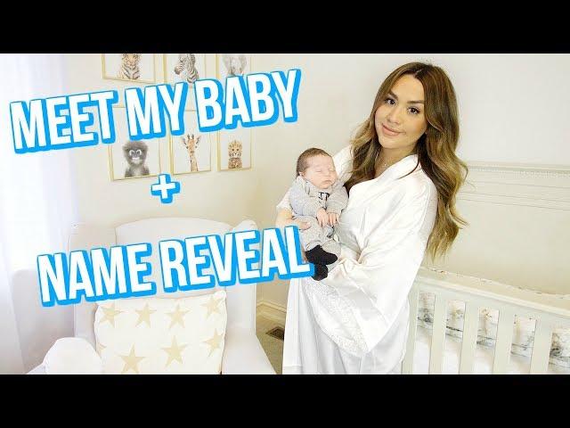 MEET OUR BABY + NAME REVEAL! ALEXANDREA GARZA