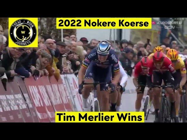 Tim Merlier Wins | 2022 Nokere Koerse | Sprint