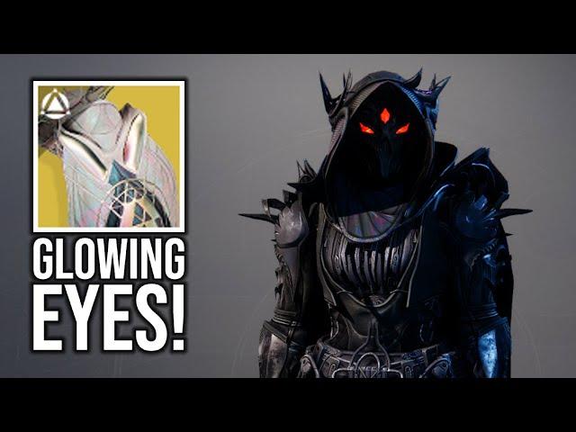 UNIQUE GLOWING EYES With NEW Exotic Class Item! - Destiny 2 The Final Shape