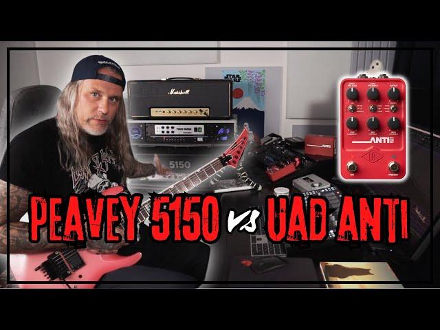 PEAVEY 5150 BLOCK LETTER vs UAD ANTI 1992 HIGH GAIN AMP