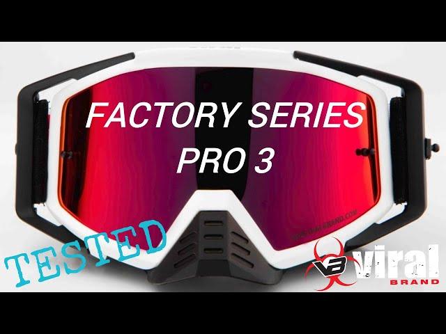 VIRAL BRAND FACTORY SERIES PRO 3 GOGGLE REVIEW