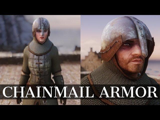 Skyrim Armor Mods - Chainmail Armor