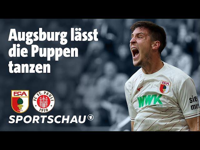 FC Augsburg – FC St. Pauli Highlights Bundesliga, 3. Spieltag | Sportschau Fußball