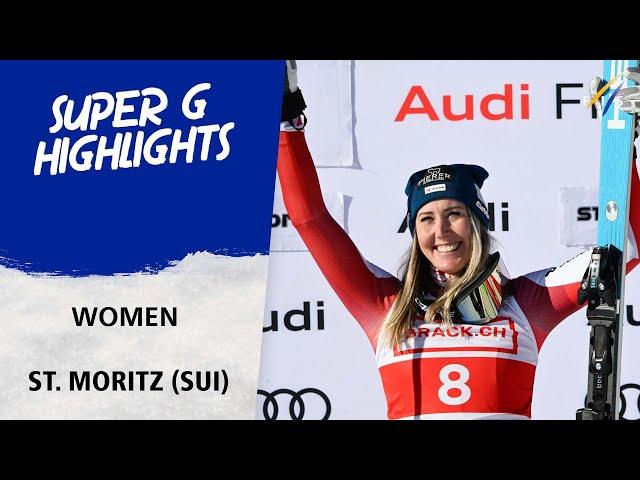 Huetter opens up St. Moritz weekend with win over big rivals | FIS Alpine World Cup 24-25