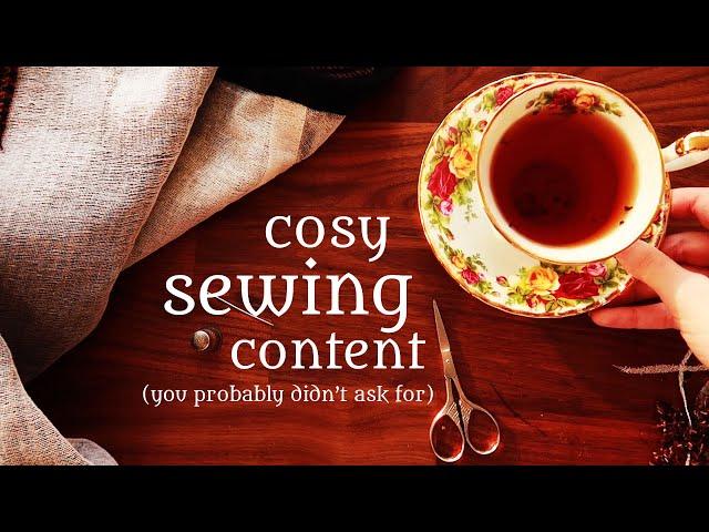 some cosy sewing motivation for you :)