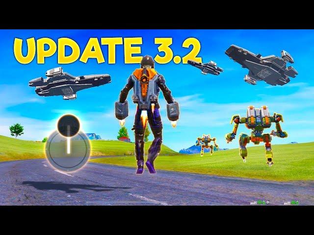 NEW UPDATE JETPACK In PUBG MOBILE 