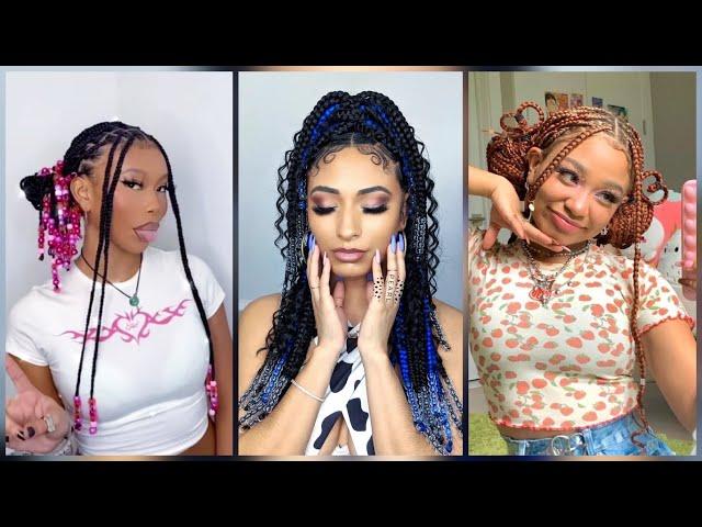 DIY Protective Style Tutorial Compilation | How to Style Braids and Locs 2022