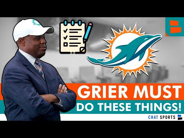 Miami Dolphins To Do List For Rest Of NFL Offseason
