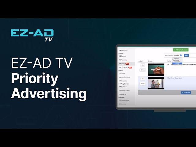 EZ-AD TV Priority Advertising: A Step-by-Step Guide to Scheduling High-Impact Ads