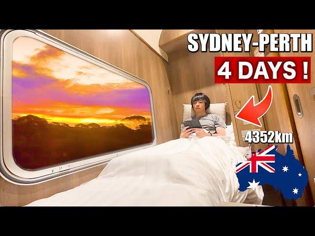 Riding Australia's Most Luxurious Sleeper Train from Sydney to Adelaide || The Indian Pacific