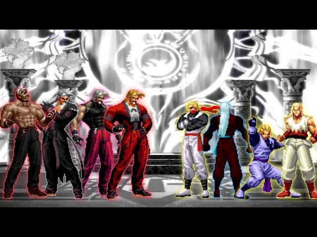 [KOF Mugen] Rugal Team VS. Andy Team