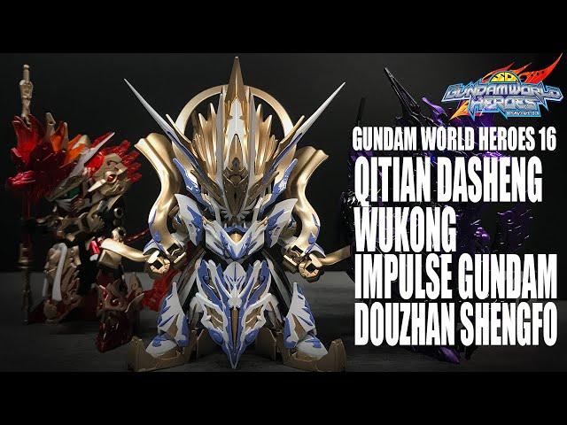 [CUSTOM PAINT] SDW QITIAN DASHENG WUKONG IMPULSE GUNDAM DOUZHAN SHENGFO