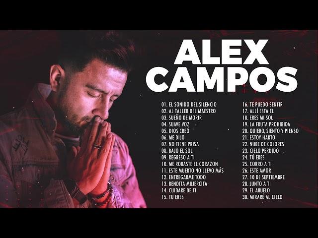 POPURRI ALEX CAMPOS EN ADORACIÓN: El Sonido Del Silencio, Al Taller Del Maestro, Suave Voz.. Y Más