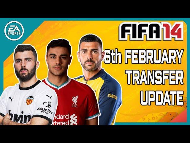 FIFA 14 Database Update 2021! 6th February Update Transfer | FIFA 14