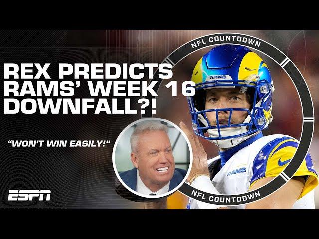 Rex Ryan predicts Rams’ DOWNFALL to Jets + Was benching Kirk Cousins the right move? | NFL Countdown