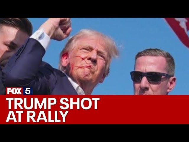 Trump injured at Pennsylvania rally shooting  | FOX 5 News