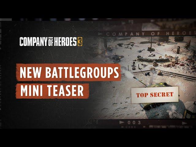 New Battlegroups Mini Teaser