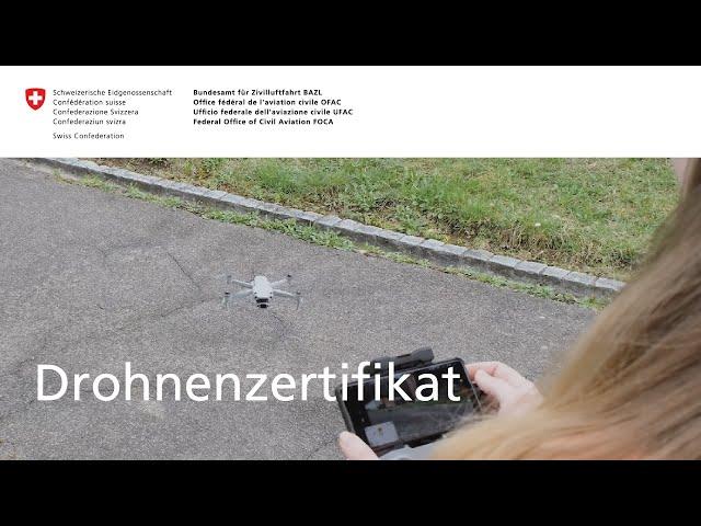 Der Weg zum Drohnenzertifikat