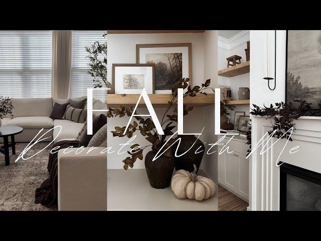 Fall Decorate With Me 2024 