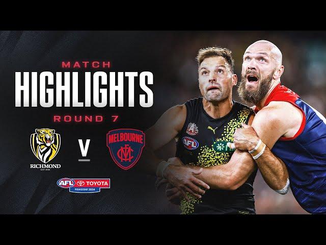 Richmond v Melbourne Highlights | Round 7, 2024 | AFL