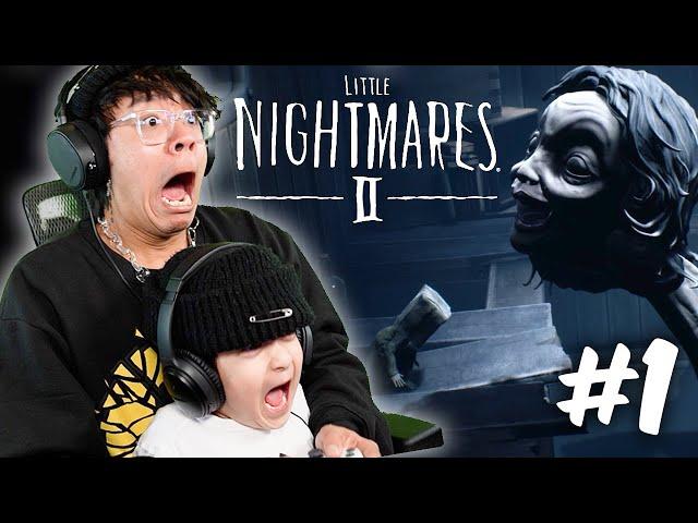 THIS GAME IS WAY TOO SCARY | Little Nightmares II w/ Jonathan (Pt 1)