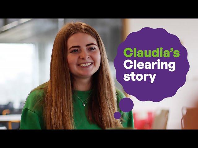 Find Your Place at Uni - Claudia's Clearing Experience