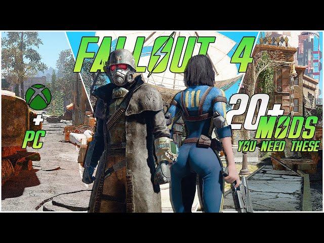 22 UNBELIEVABLE Fallout 4 Mods I Can't Play Without in 2024! XBOX and PC!