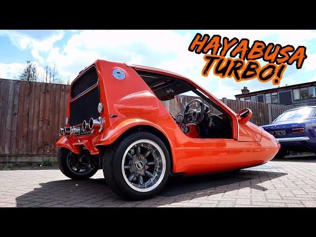 THIS *SUZUKI HAYABUSA TURBO* POWERED 3 WHEELER IS PURE EVIL!!