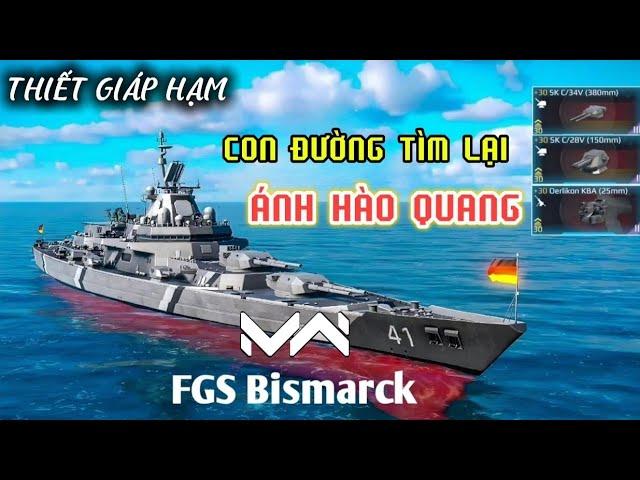 Modern Warships | FGS BISMARCK (H-41V) MẤT GIÁ QUÁ NHANH CHÓNG - ĐIỀU GÌ ĐÃ XẢY RA VỚI CHIẾN HẠM NÀY