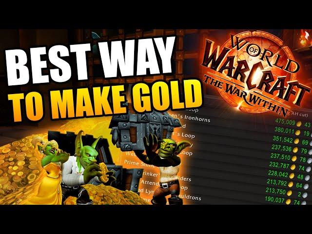 BEST WAY TO MAKE GOLD ATM in War Within Gold Making!