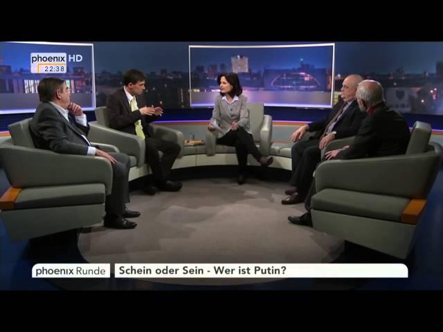 "Schein und Sein – Wer ist Putin?" - phoenix Runde vom 25.02.2015