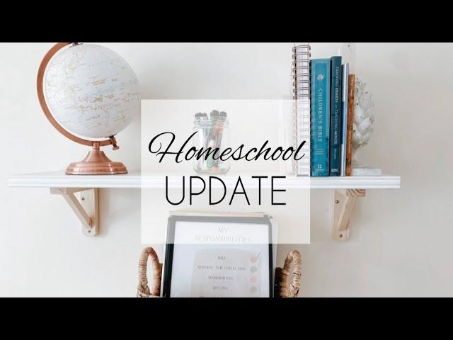 HOMESCHOOL UPDATE || our routine this year || CURRICULUM UPDATES || morning time