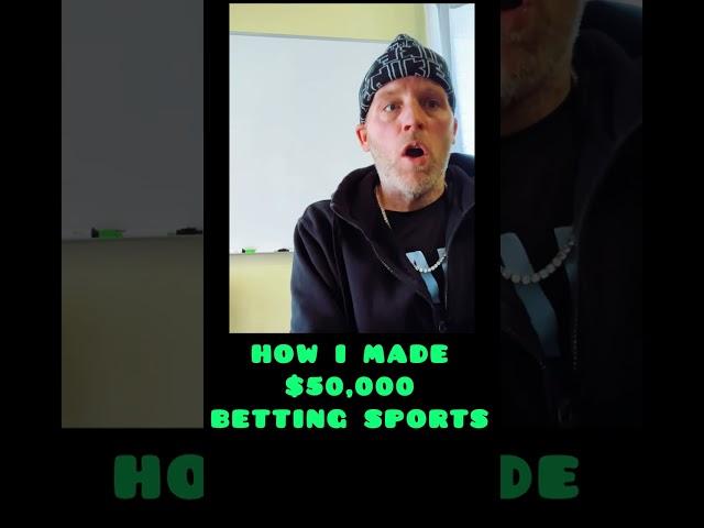 How I made $50K Betting Sports as a Square | Story Time EP 2