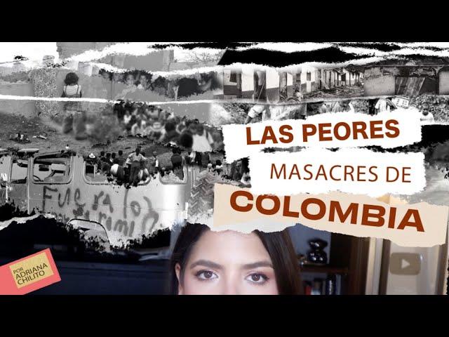 Las PEORES MASACRES de Colombia (Parte I) / Documental