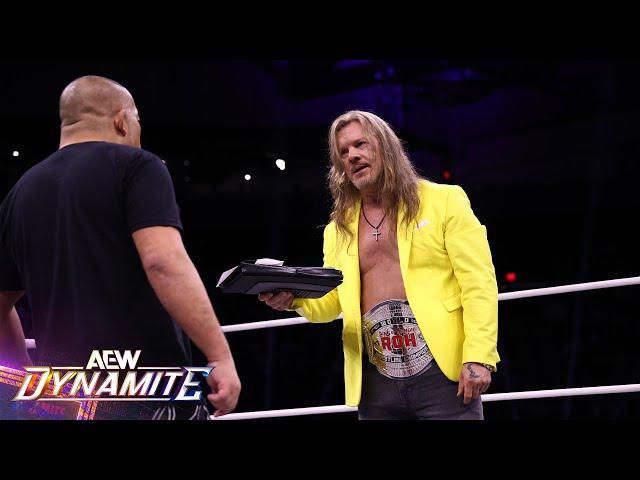 Contract signed? Tomohiro Ishii stalks the ROH World Champ, Chris Jericho! | 11/20/24, AEW Dynamite