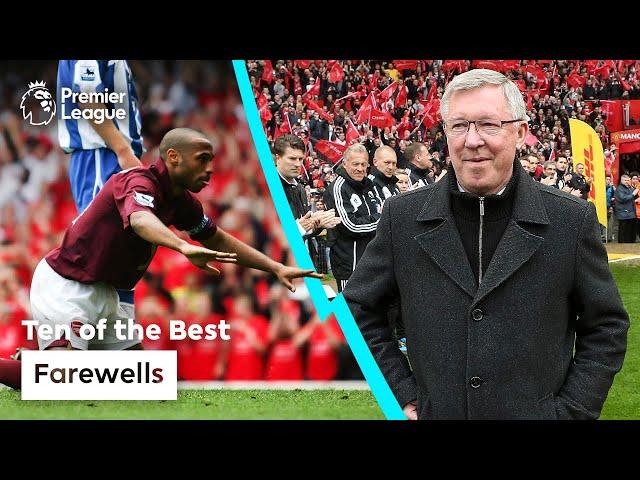 10 Emotional Farewells | Premier League