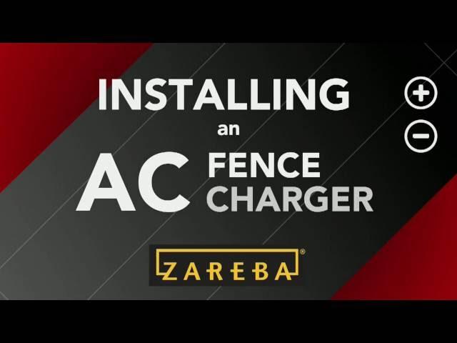 How to Install an AC (Plugin) Fence Charger: Electric Fence 101 | Zareba®