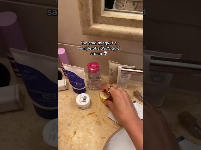 told my sister to use anything from my skincare shelf until i realized...