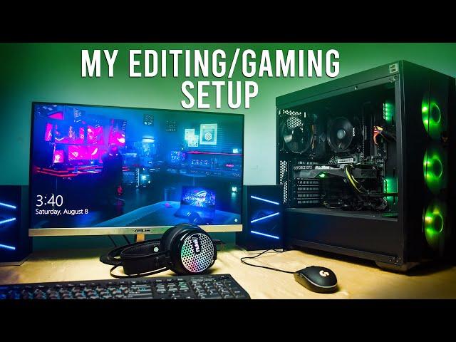 My Editing/Gaming PC Setup - Ryzen 5 3600 + Asus Strix GTX 1650 + Coolermaster