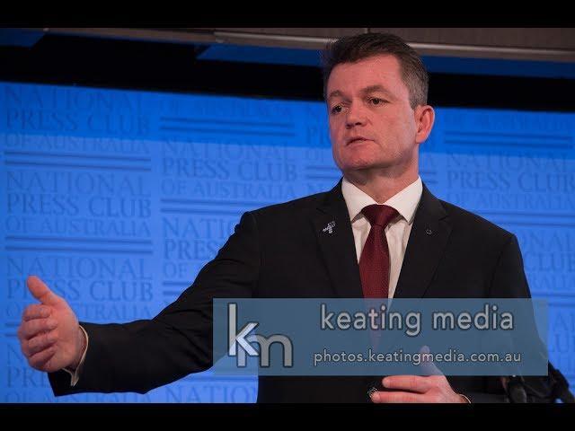 Keating Media Question to Andrew Colvin AFP Commissioner National Press Club