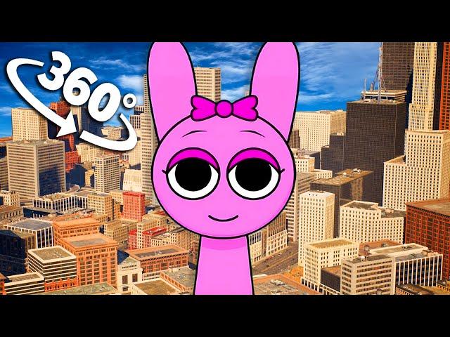 Incredibox Sprunki - City in 360°  Video | VR | 4K