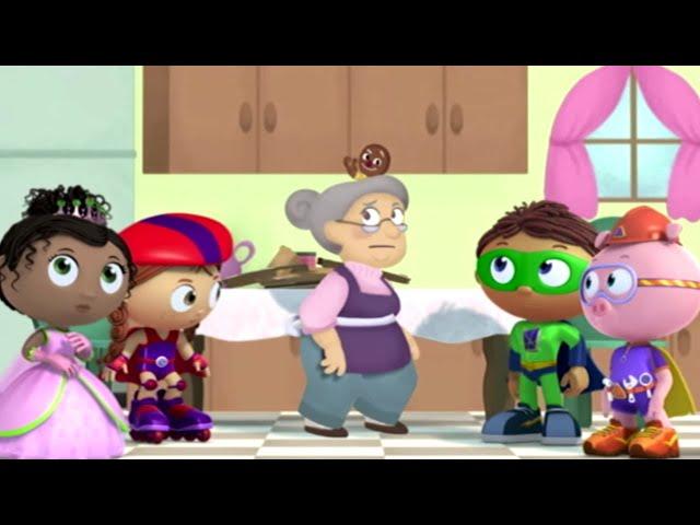 Super WHY! Full Episodes English ️ The Gingerbread Boy️  S01E34 (HD)